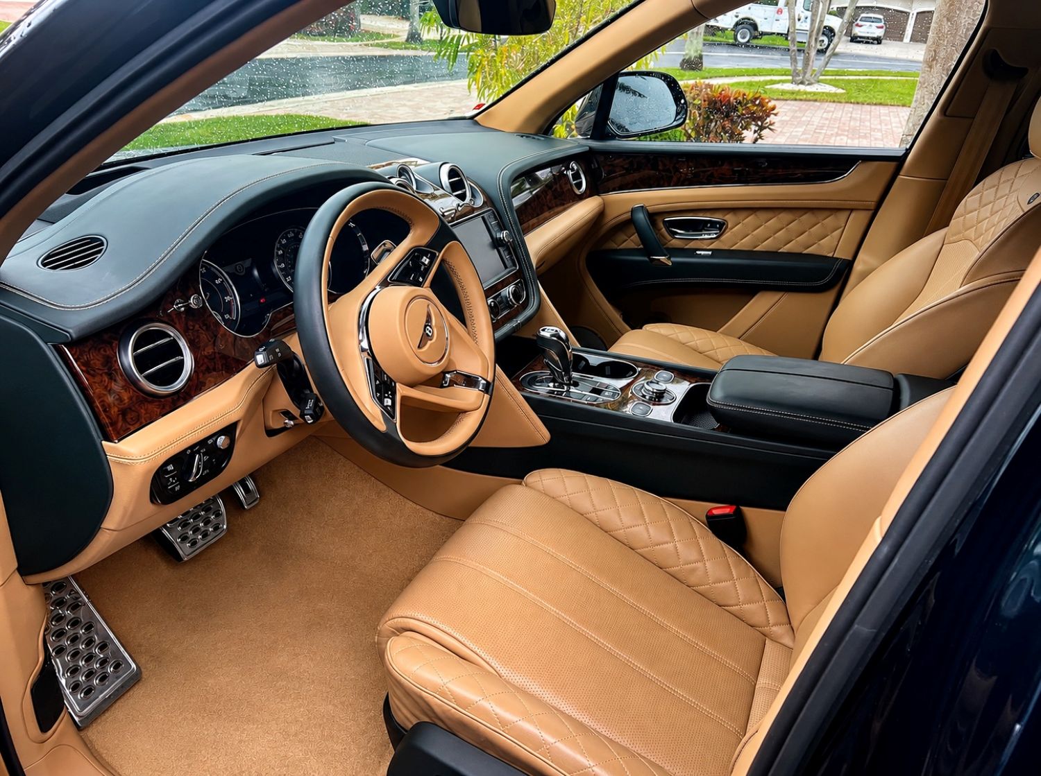 99 design brown car custom upholstery car interior